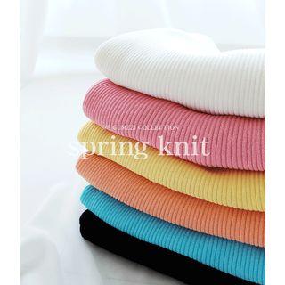 Cross-panel Ribbed Top