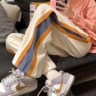 Panel Straight Leg Pants