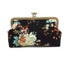 Floral Print Clutch