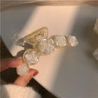 Rose Hair Clamp White - One Size