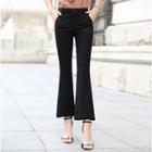 Cropped Flared Dress Pants