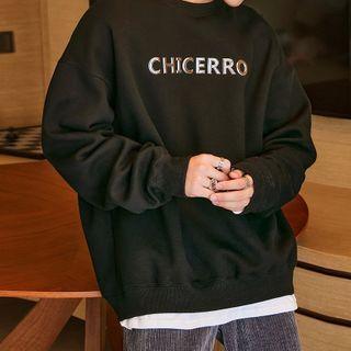 3d Lettering Sweatshirt
