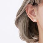 Dandelion 925 Sterling Silver Stud Earring As Shown In Figure - One Size