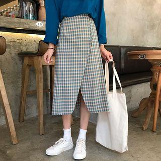 Long-sleeve T-shirt / Midi A-line Dress