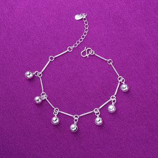 925 Sterling Silver Bell Bracelet / Anklet