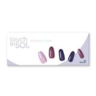 Touch In Sol - Real Gel Nail Strips - 12 Types #08 Mauvelous