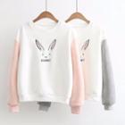 Two-tone Rabbit Sweatshirt
