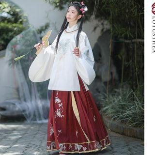 Traditional Chinese Top / Maxi Skirt