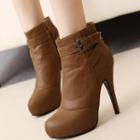Belted Ankle Boots
