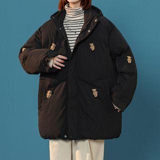Bear Accent Padding Jacket