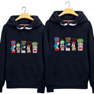 Couple Matching Printed Hoodie
