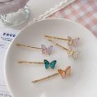 Faux Crystal Butterfly Hair Pin