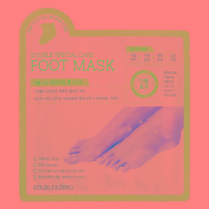 Double & Zero - Double Special Care Foot Mask 10 Pcs