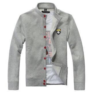 Applique Buttoned Jacket