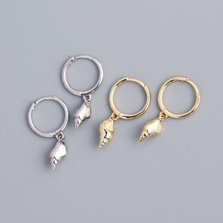 Shell Hoop Earring
