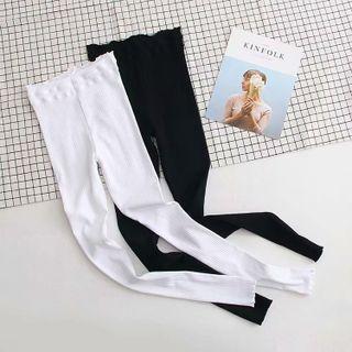 Ruffle Trim Pants