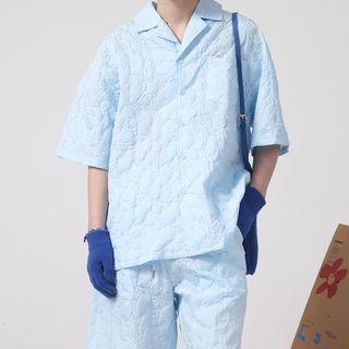 Short-sleeve Pocket Detail Shirt / Shorts