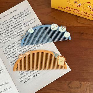 Cartoon Alloy Hair Comb (various Designs)