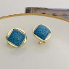 Acrylic Alloy Earring 1 Pair - Blue - One Size