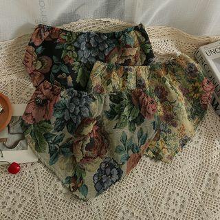 Asymmetrical Printed Tube Top