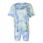 Short-sleeve Tie Dye T-shirt / Shorts / Set