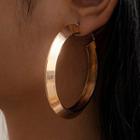 Hoop Drop Earring 3 Pairs - Gold - One Size