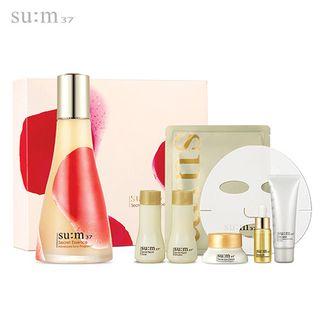 Su:m37 - Secret Essence Special Set: Essence 150ml + Repair Toner 20ml + Emulsion 20ml + Oil 5ml + Programming Mask 1sheet + Eye Cream 5ml + Skin Save Essential Cleansing Foam 40ml