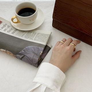 Bold Band Ring Set Of 2