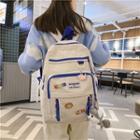 Mesh Panel Applique Backpack / Badge / Bag Charm / Set