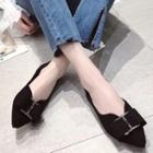 Pointed Buckle Flats