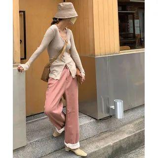 Pigment Wide-leg Pants