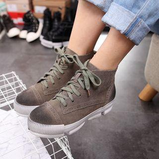 Gradient Platform Sneakers