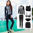 Zip-up Swim Top / Leggings / Tank Top / Bikini Top / Bottom / Shorts / Set