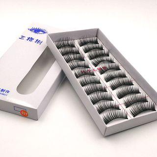 Set Of 10 Pairs: False Eyelash #017