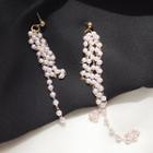 Faux Pearl Fringe Earring