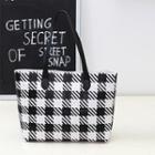 Houndstooth Tote