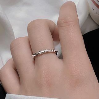 Sterling Silver Open Ring Ring - S925 Sterling Silver - Silver - One Size