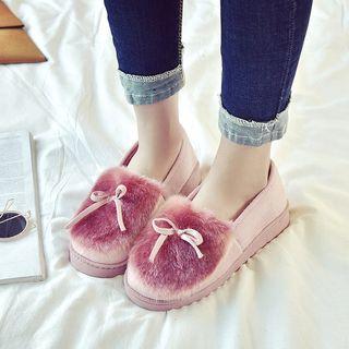 Faux Fur Lined Slippers