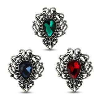 Gemstone Baroque Brooch