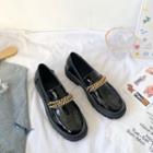 Plain Chain Loafers