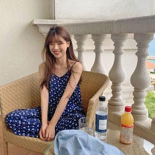 Paisley Spaghetti-strap Top