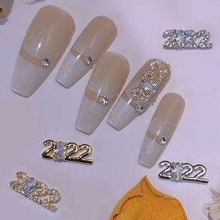 2022 Rhinestone Numerical Nail Art Decoration