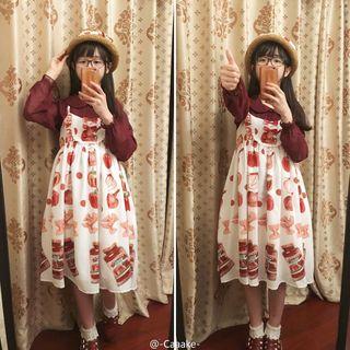 Lace Trim Pasta Spaghetti Strap Dress