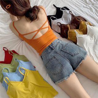 Open-back Padded Camisole Top