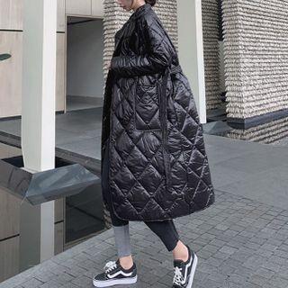 Quilted Loose Long Coat