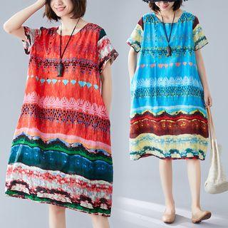 Retro Medium Maxi Dress