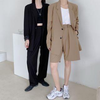 Blazer / Shorts / Wide Leg Pants