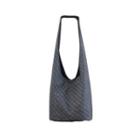 Plaid Shoulder Bag Plaid - Black & White - One Size