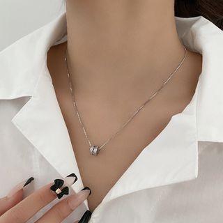 Pendant Necklace Pendant Necklace - Silver Plating - One Size