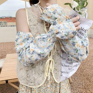 Flower Sun Protection Arm Sleeves